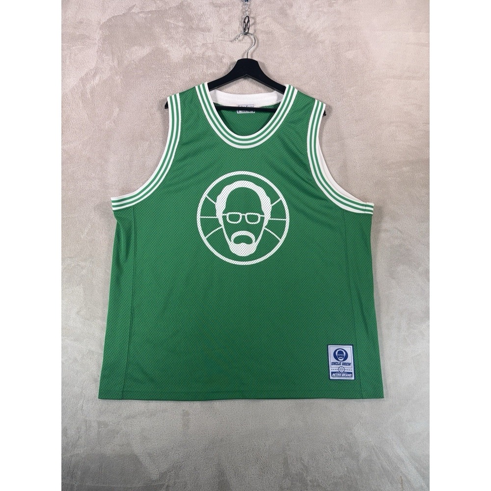 Retro Brand Basketball Jersey Mens Size 2XL Green Get Buckets Retro Street
